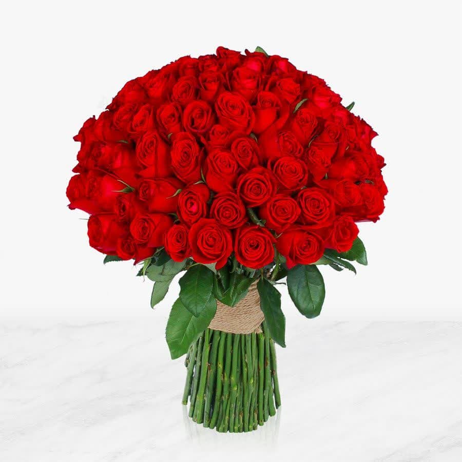 دسته گل رز